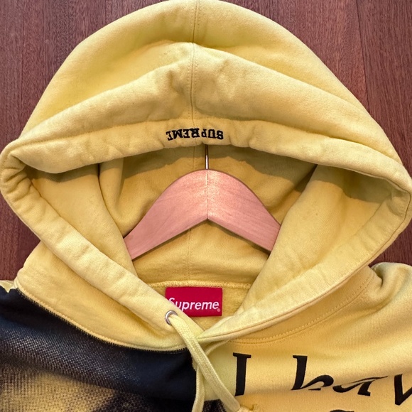 Supreme MLK Yellow Hoodie - Picture 4 of 5
